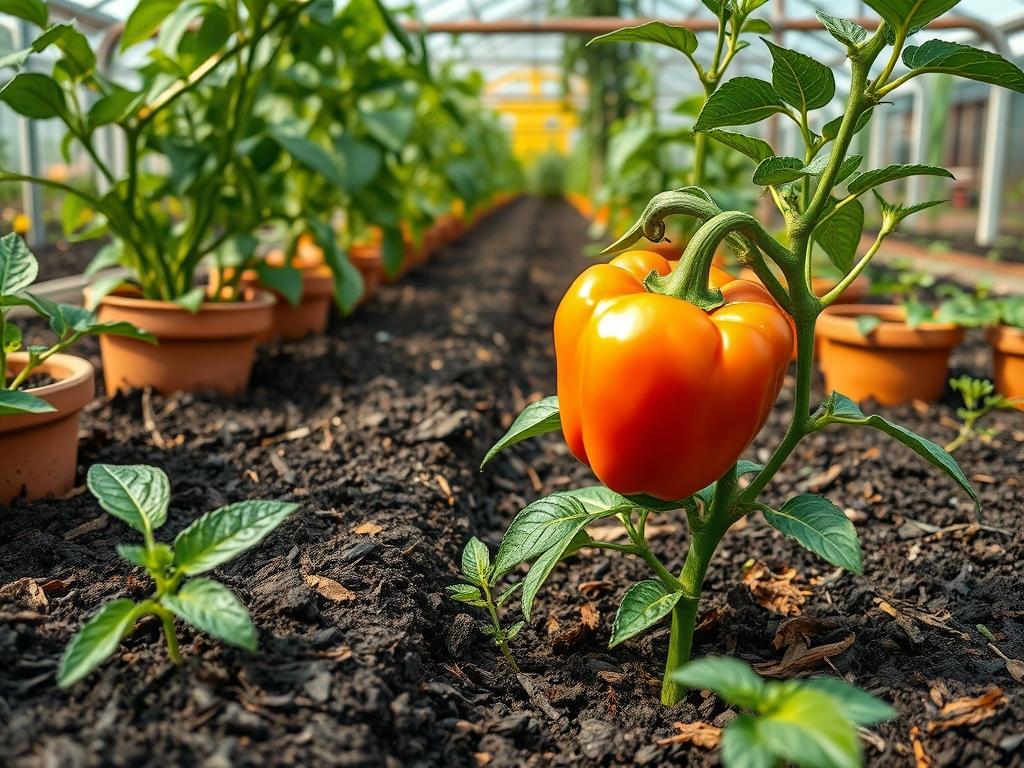 Bell Pepper Ripening