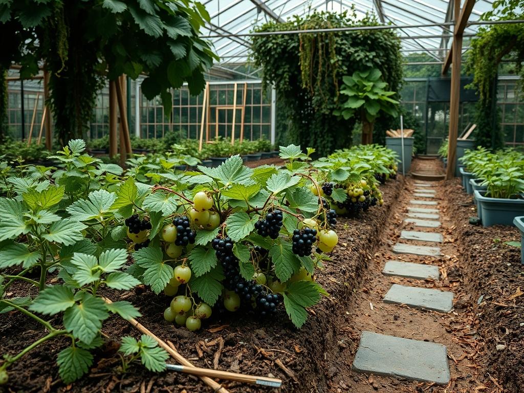Harvesting Garden Currants