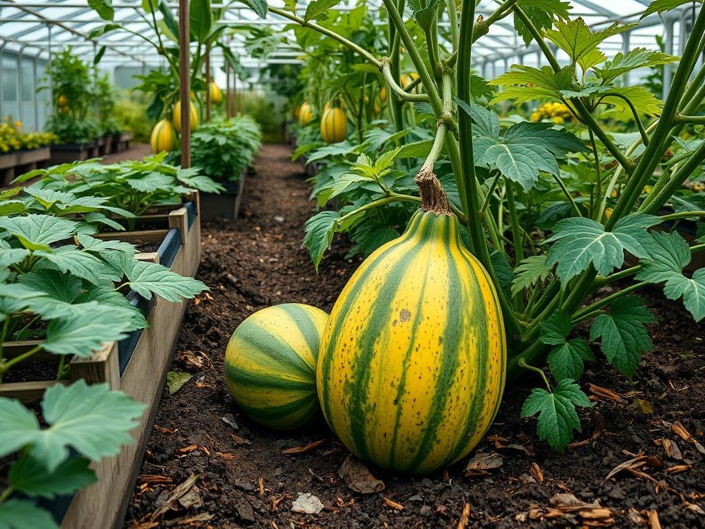 Harvesting Garden Papayas