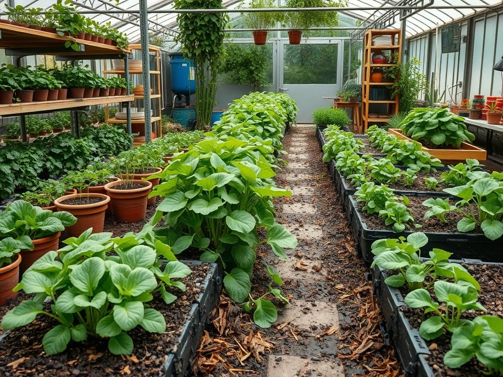 Harvesting Garden Sorrel