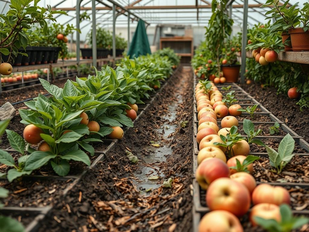 Harvesting Homegrown Apples