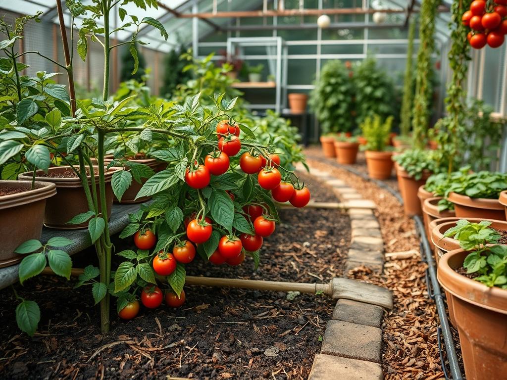 Picking Cherry Tomatoes