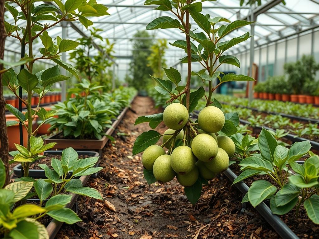 Picking Fresh Guavas