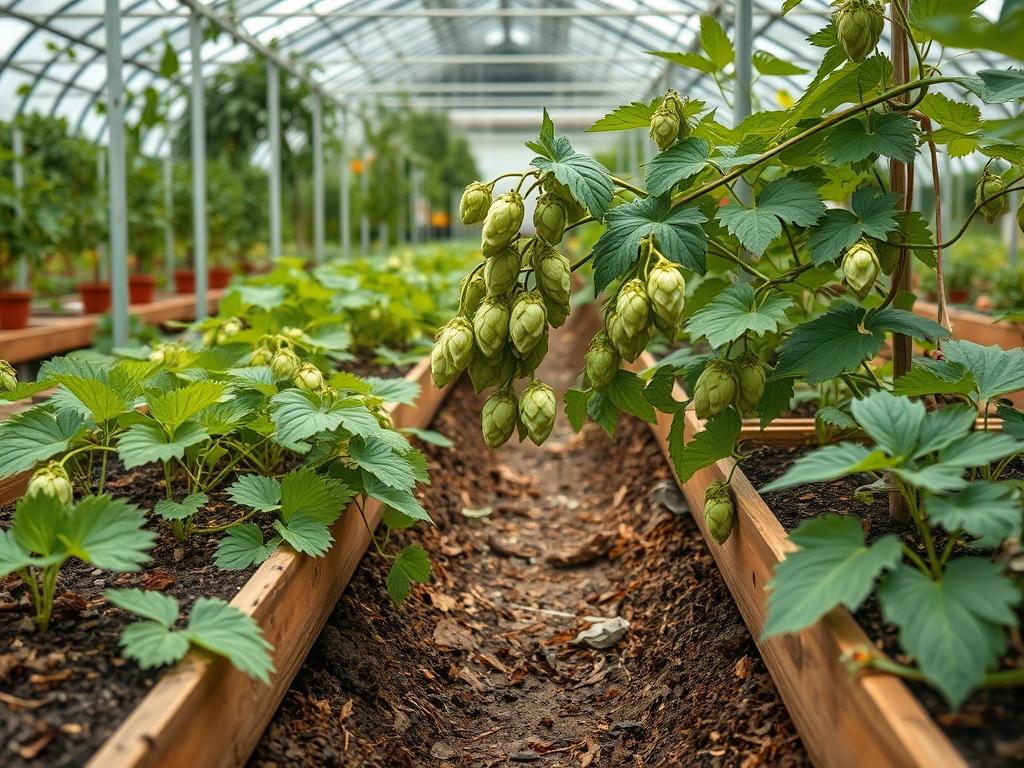 Picking Fresh Hops