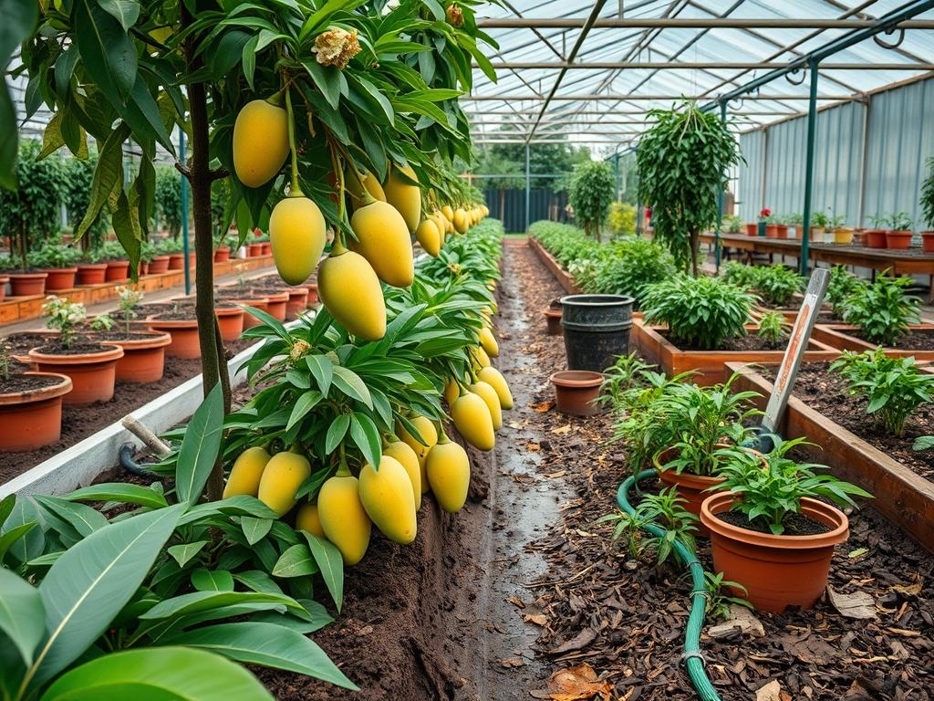 Picking Fresh Mangoes