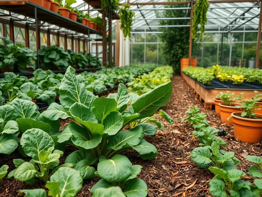 Picking Fresh Swiss Chard