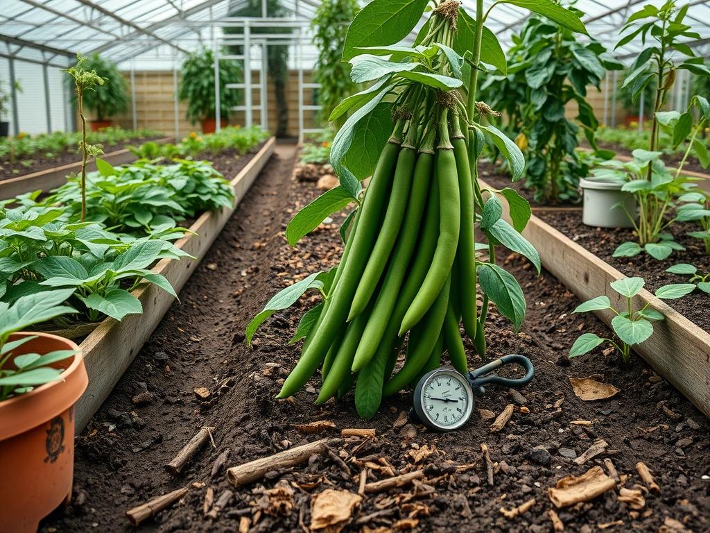 Snapping Green Beans