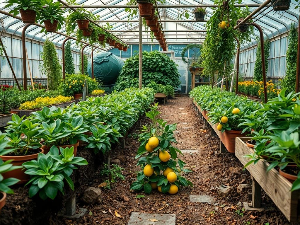 Harvesting Garden Bergamot