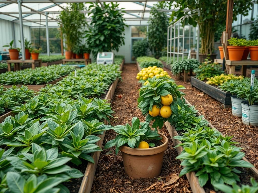 Harvesting Garden Bergamot