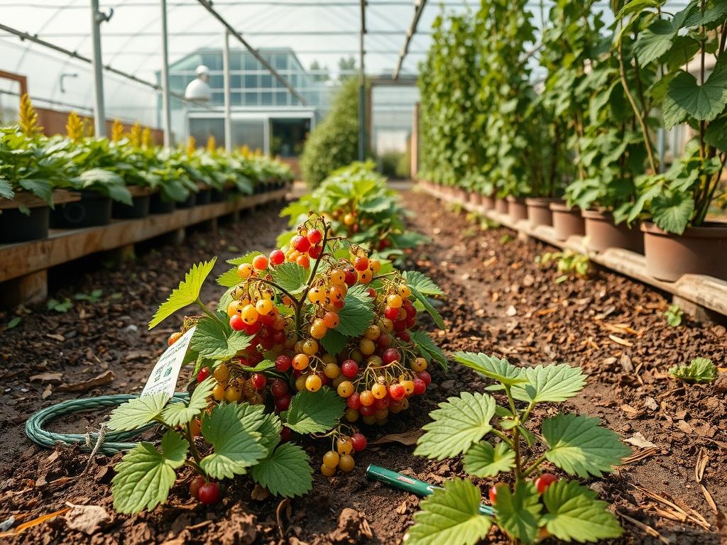 Harvesting Garden Currants