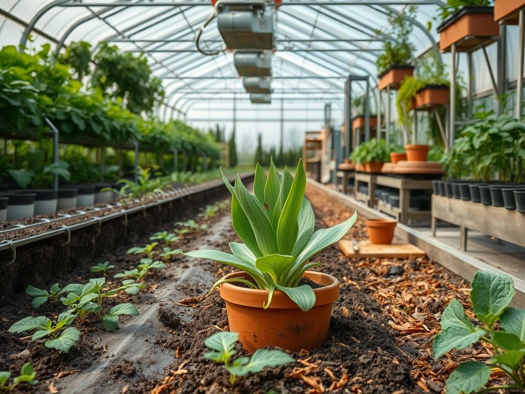 Harvesting Garden Fonio