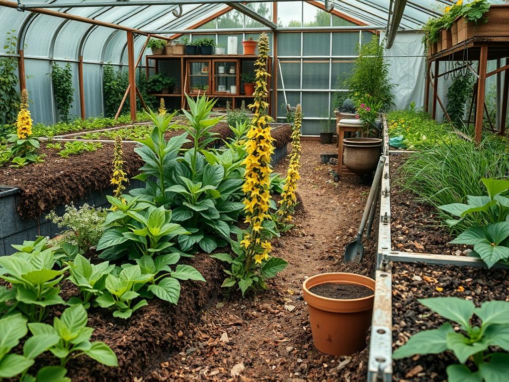 Harvesting Garden Mullein