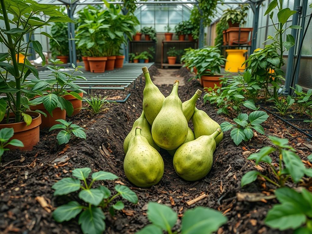 Harvesting Garden Pawpaws