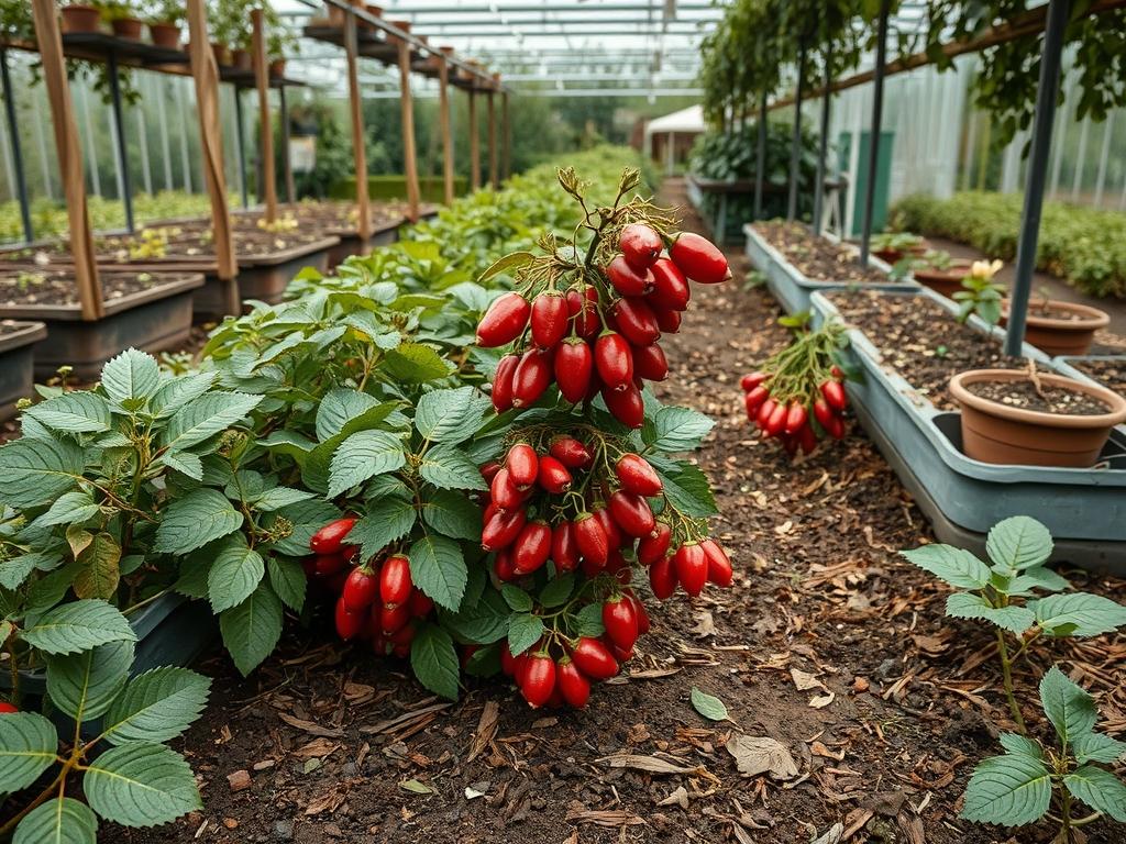 Harvesting Garden Rose Hips