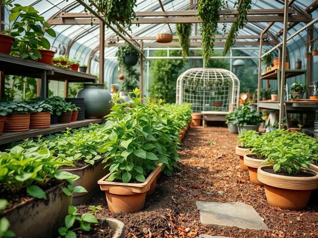 Harvesting Garden Stevia