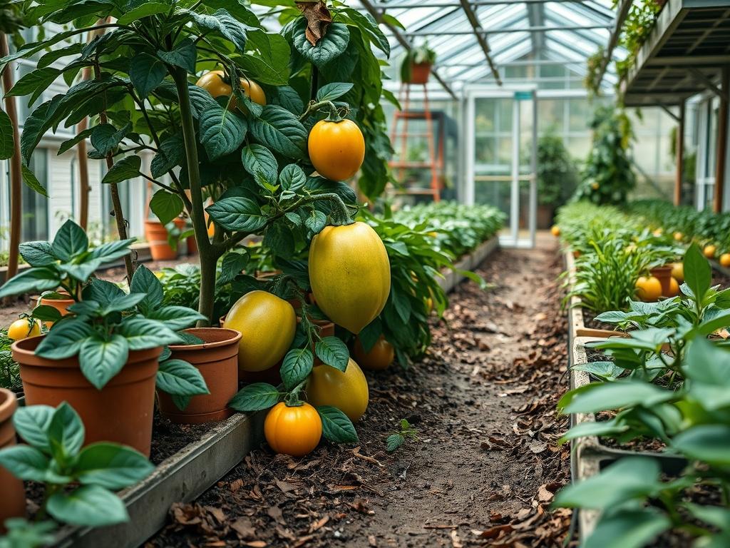 Harvesting Garden Tangelos