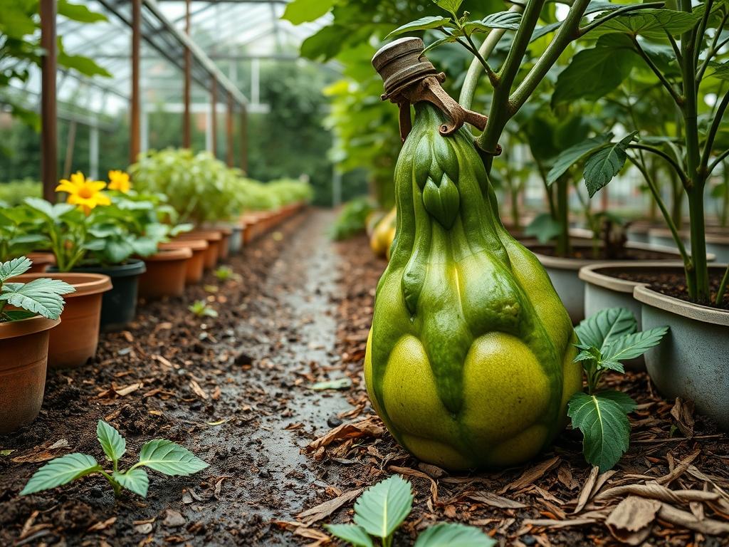 Harvesting Garden Ugli Fruit