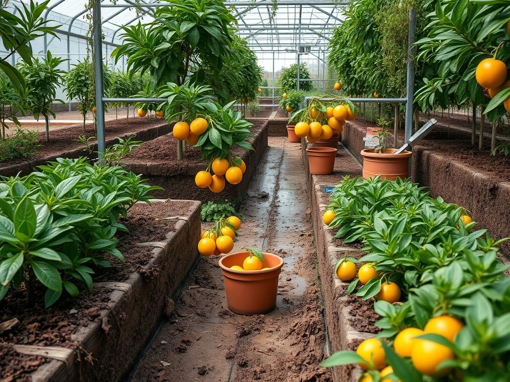Picking Fresh Calamondins