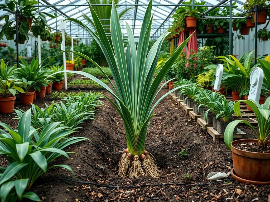 Picking Fresh Hearts of Palm