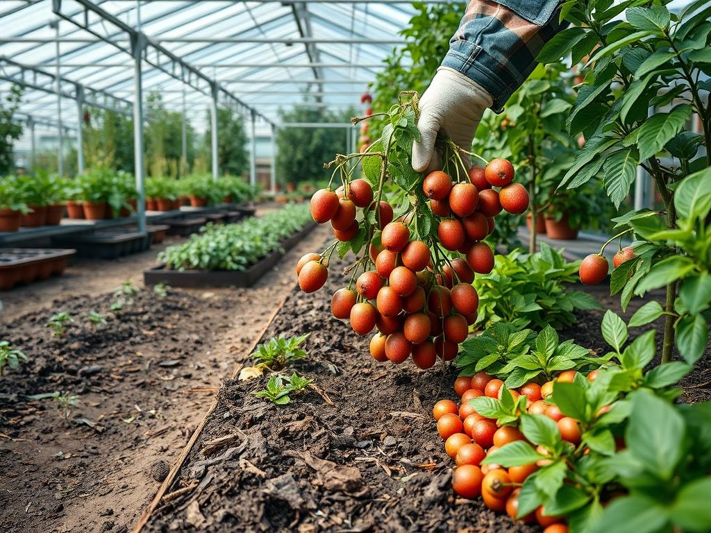 Picking Fresh Jujubes