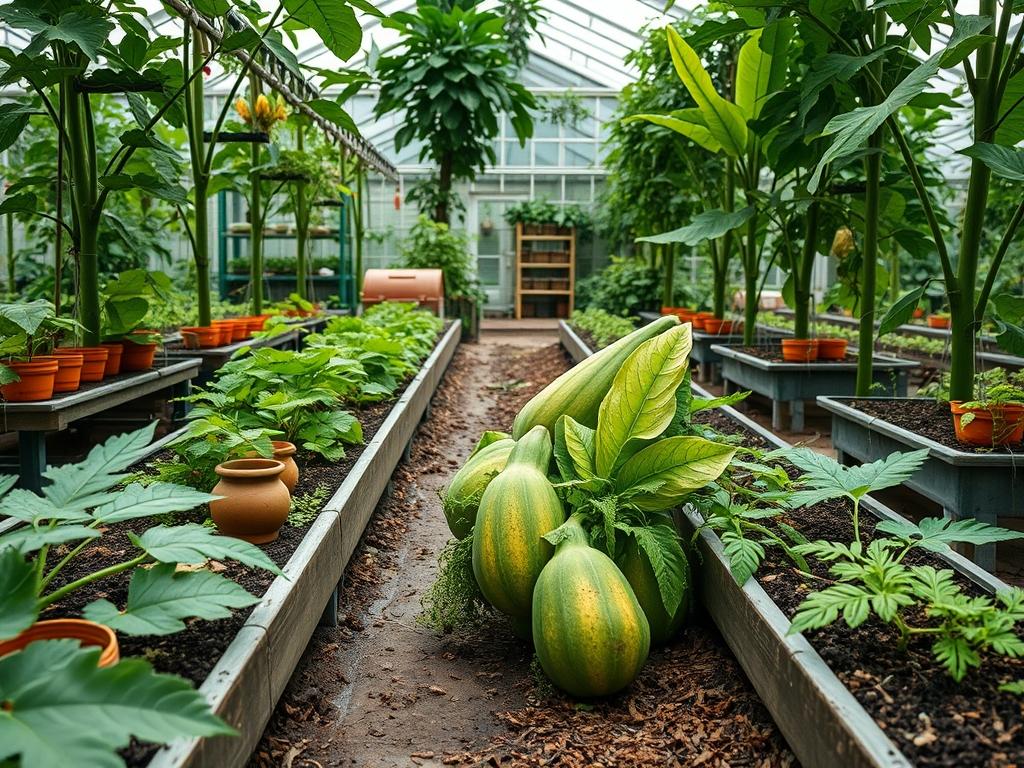 Picking Fresh Papayas
