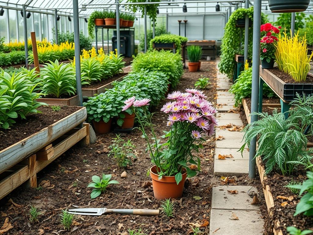 Picking Fresh Strawflowers