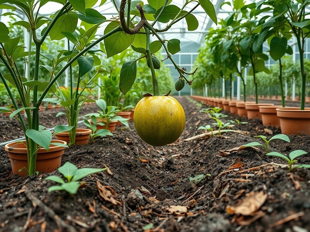 Picking Ripe Passionfruit