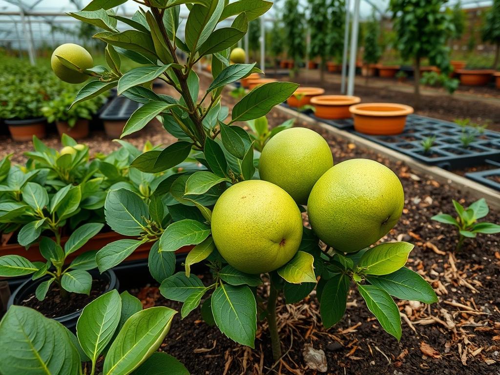 Picking Ripe Pomelos
