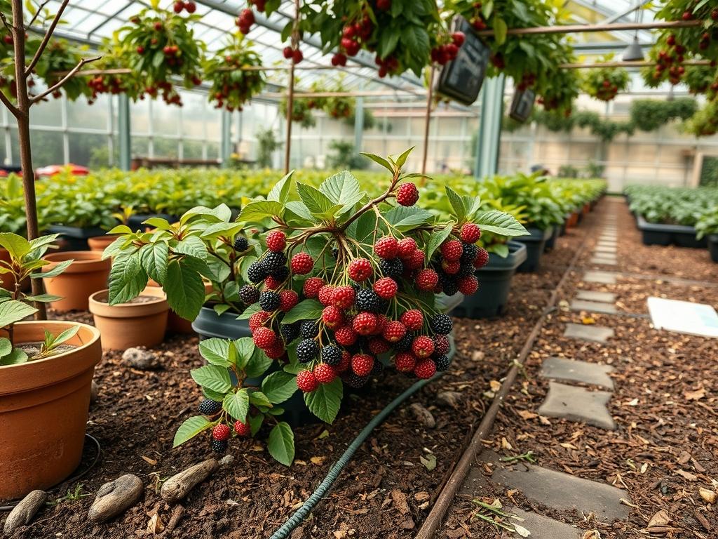 Picking Ripe Serviceberries