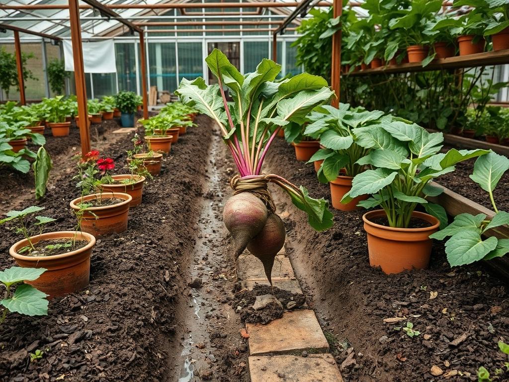 Picking Ripe Sugar Beets